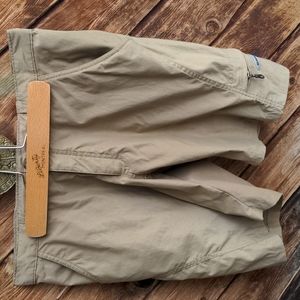 Valhalla Pure shorts tan nylon hiking shorts large